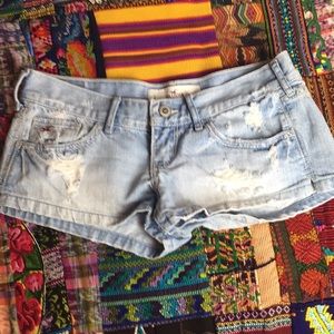 Hollister Booty Distressed Shorts